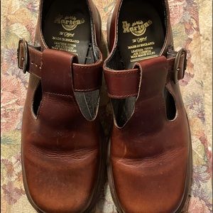 Vintage Doc Martens. Leather Mary Jane. Gently worn.